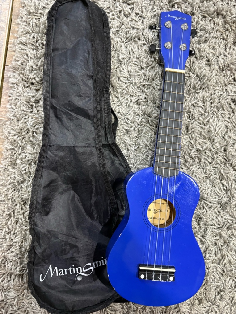 Blue Soprano Ukulele